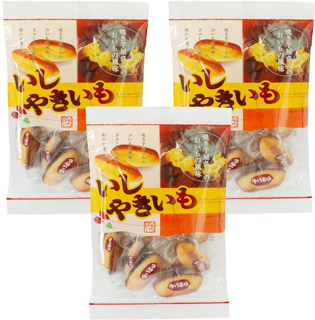 幸福堂 石烤地瓜麵包, 155g, 3個