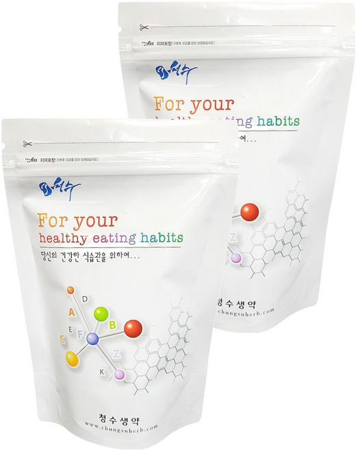 청수생약 볶은 골드 아마씨 분말, 2개, 1kg