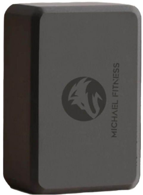 MICHAEL FITNESS 麥克健身 50D 柔沙瑜珈磚 260g, 1個, 岩灰