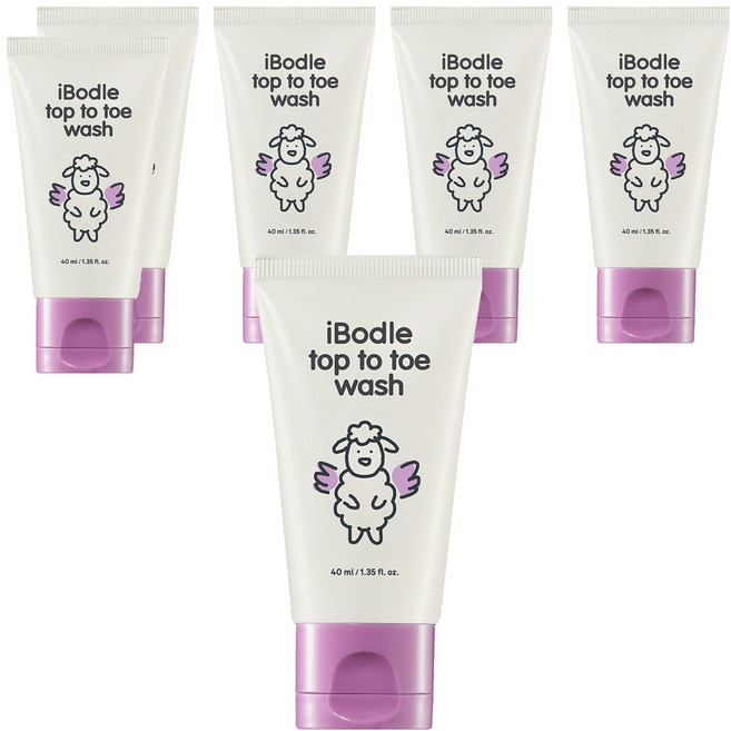 아이보들 탑투토 워시, 6개, 40ml