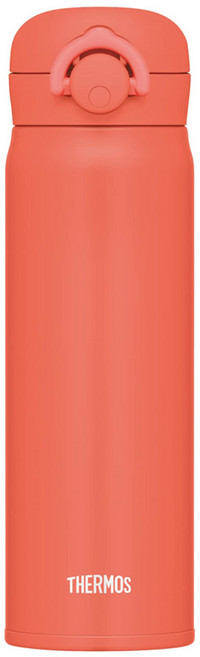 THERMOS 膳魔師 真空不鏽鋼保溫瓶 JNR-503, 500ml, 珊瑚橘, 1瓶
