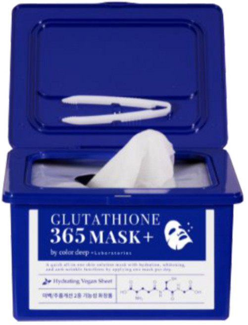 컬러딥 뽑아쓰는 글루타치온 365 마스크팩, 30개입, 1개