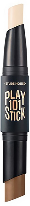 ETUDE 筆筆皆飾101雙頭輪廓修容棒 6g, 02 陽光膚色, 1支