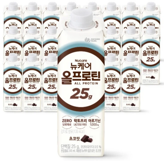 뉴케어 올프로틴 초코맛, 245ml, 24개 - 쿠팡