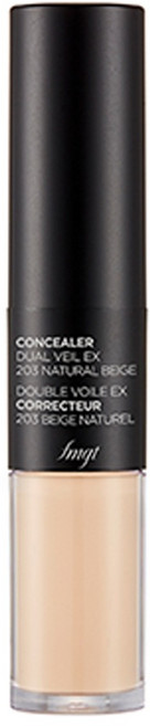 THE FACE SHOP 菲詩小舖 fmgt 台灣公司貨 雙效遮瑕棒EX 4.3g + 3.5g, 201, 1支