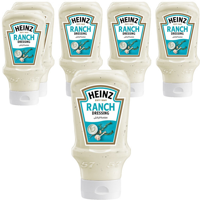 하인즈 랜치 드레싱, 418.5g, 6개