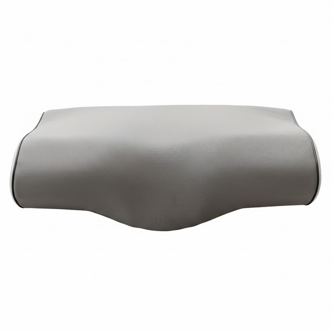 BUHO 布歐 人體工學波浪記憶枕 蝶型, 1顆, 蝶型 灰色