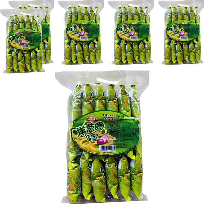 Oishi 上好佳 洋蔥圈, 90g, 6袋