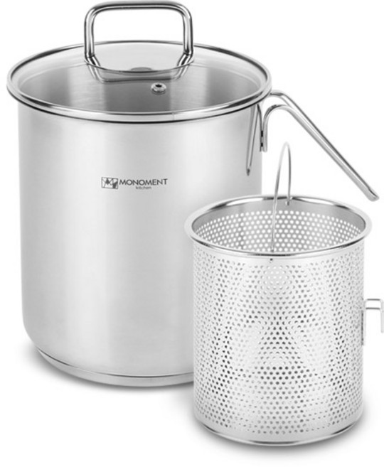 모노먼트 인덕션 스텐 멀티팟 냄비 3.2L, 17cm, 1개