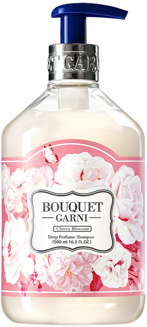 부케가르니 딥퍼퓸 샴푸 체리블라썸향, 500ml, 1개