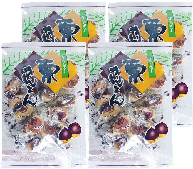 栗子饅頭餅, 180g, 4個