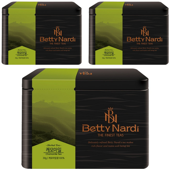 베티나르디 캐모마일 캔, 30g, 1개입, 3개, 30g