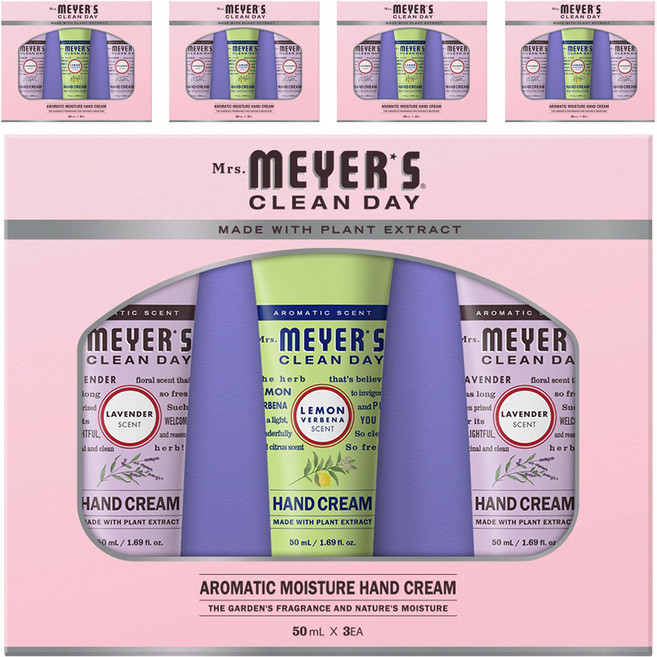 미세스마이어스클린데이 아로마틱 모이스처 핸드크림 50ml x 3p 세트, 5세트