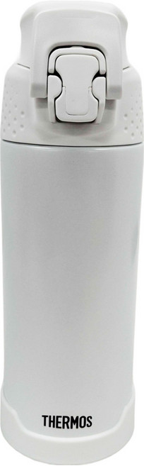 THERMOS 膳魔師 真空保溫瓶 FJH-500 304不鏽鋼材質 安全扣環設計, 霧面白, 1個, 500ml
