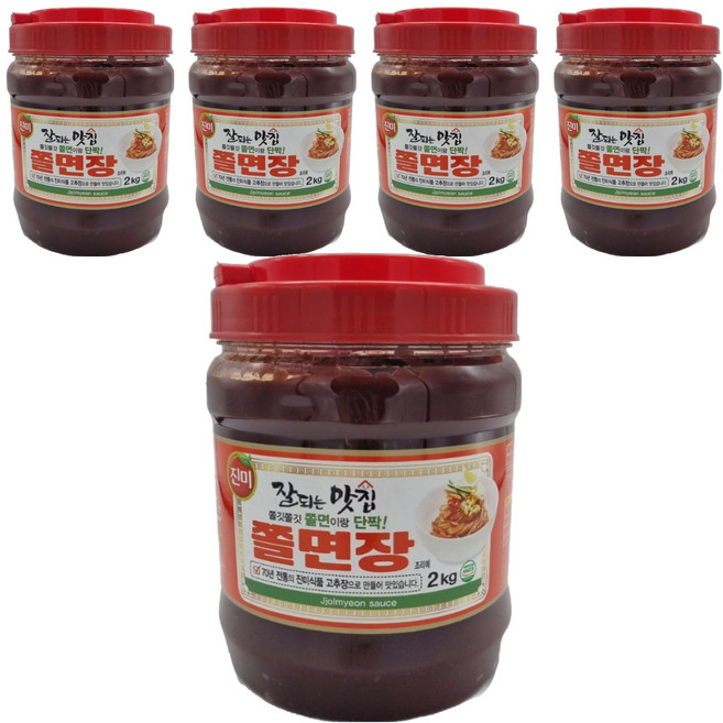 진미 잘되는맛집 쫄면장, 2kg, 5개