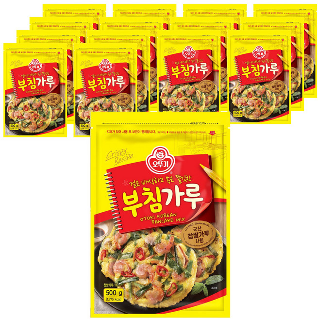 오뚜기 부침가루, 500g, 15개