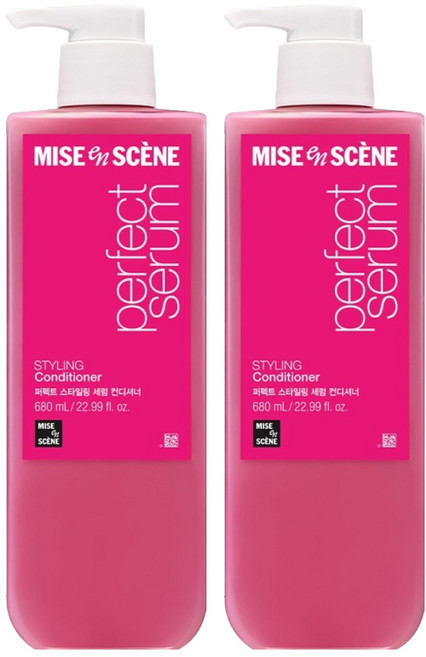 미쟝센 퍼펙트 스타일링 세럼 컨디셔너, 680ml, 2개