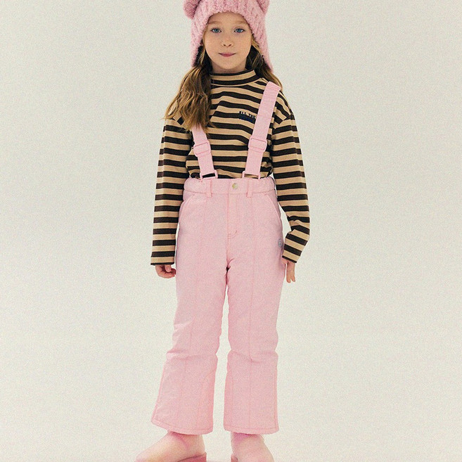 올리반 여아용 올리 스키복 멜빵 팬츠