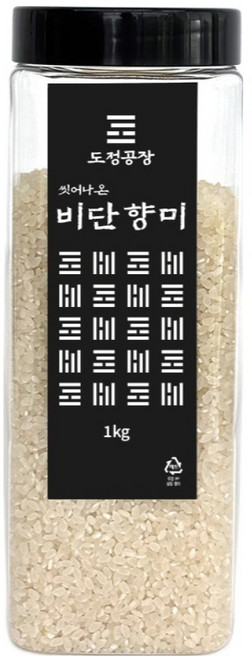 도정공장 씻어나온 비단향미, 1kg, 1개, 특등급