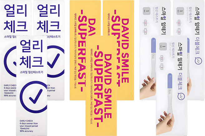 스마일랩 임신테스트기 3종세트, 3세트, 3박스