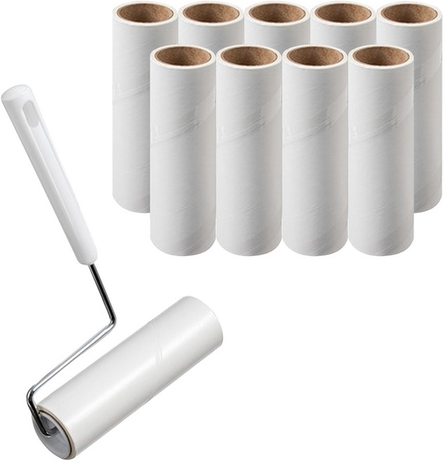 comet 隨手黏斜撕清潔滾輪組 清潔滾輪 + 補充包 10個, 1組