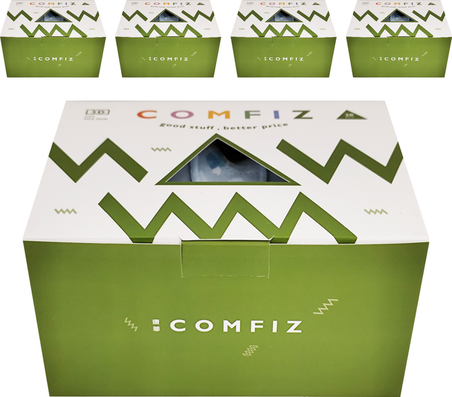 COMFIZ 康菲 大童3D醫療 10 x 13cm 7-12歲, 30片, 5盒, 海底樂園 藍色