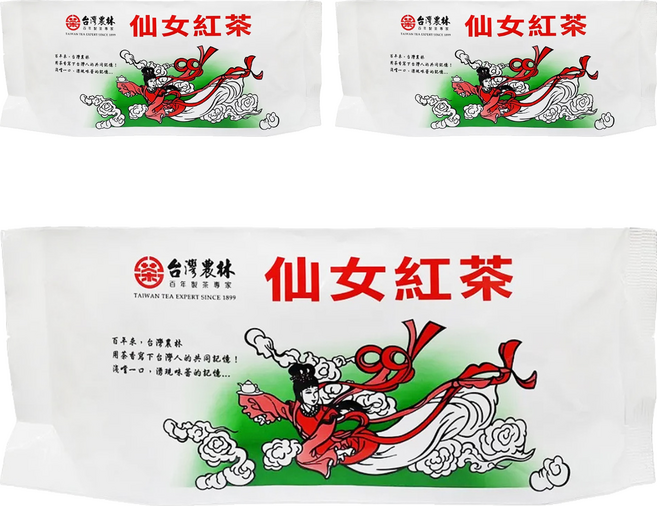台灣農林 仙女紅茶, 200g, 1包, 3包