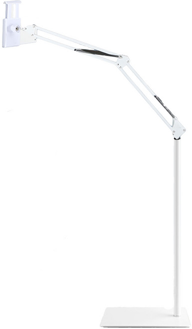 Home Planet 手機平板落地支架, 白色, 1個