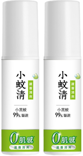 farcent 花仙子 小蚊清 植萃清爽防蚊液 檸檬馬鞭草, 100ml, 2瓶