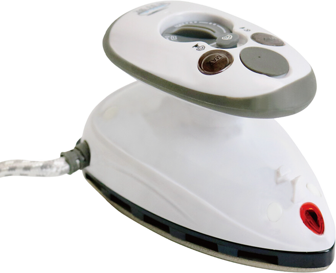 蒸好熨 智能雙電壓蒸氣迷你小熨斗 乾濕兩用 420W 110V-220V 20秒出蒸氣, 單一商品, 白色