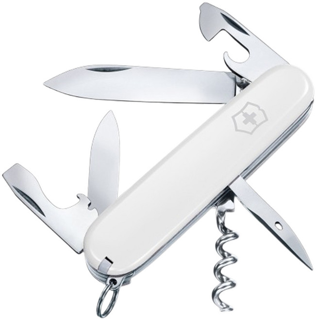 VICTORINOX 瑞士維氏 勇武者12用瑞士刀 VICT-1.3603.7 91mm 白色 25g, 1個
