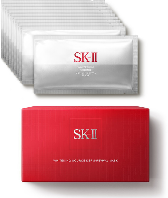 에스케이투 화이트닝 소스 덤 리바이벌 마스크, 1개, 10개입