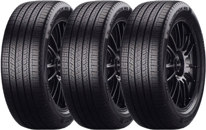 피렐리타이어 SC-MS 265 / 40R21 105V XL, 3개, 출장장착