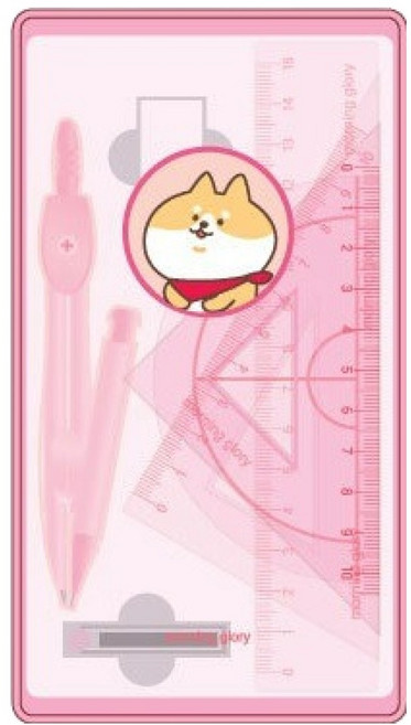 모닝글로리 디자인 컴퍼스 세트 랜덤발송, 1세트