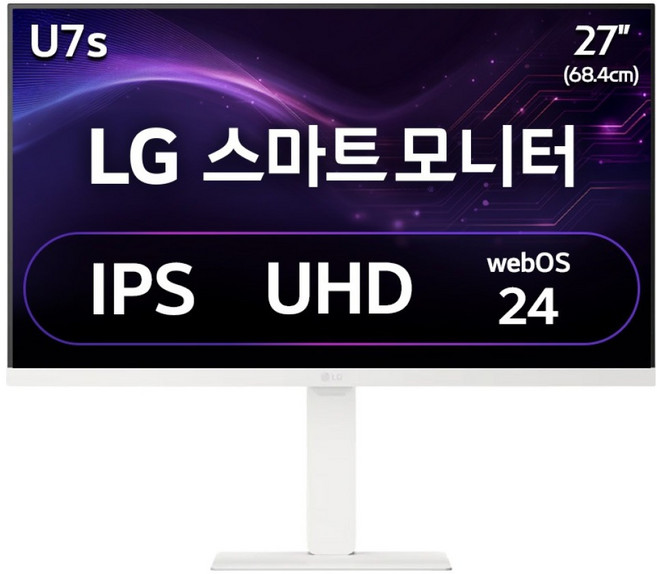 LG전자 4K UHD 스마트 모니터, 68.4cm, 27U730SAW