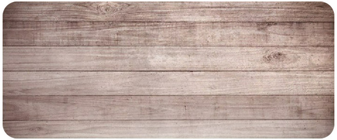 QIDINA 奇蒂可 特大加厚仿真滑鼠墊/背景桌墊, 復古木紋 木紋色, 1個