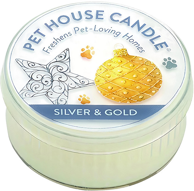 PET HOUSE 室內除臭寵物香氛蠟燭 聖禮祝福, 43g, 1罐