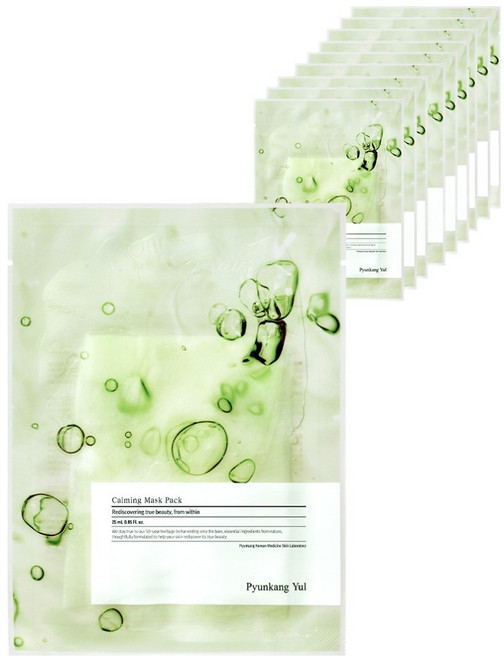 편강율 진정 마스크팩, 1개, 10개입