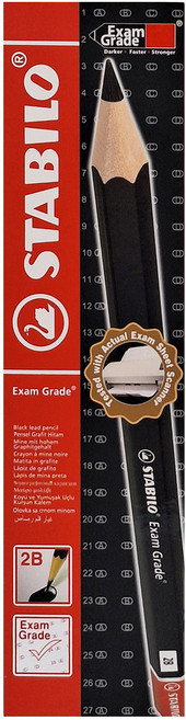 STABILO 思筆樂 上榜樂考試專用鉛筆, 2B, 12支