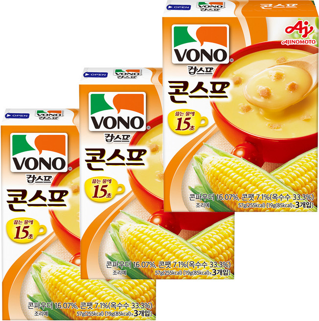 보노 콘스프, 57g, 3개