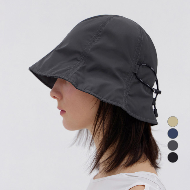 바잘 라벨 스트링 버킷햇