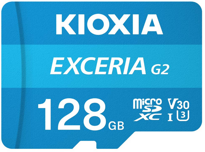 키오시아 EXCERIA 마이크로 메모리 카드 홈캠 블랙박스 CCTV SD LMEX2L128GG4, 128GB, 1개