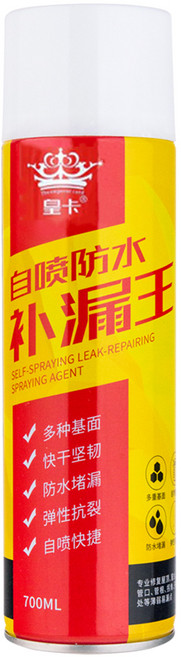 皇卡 防水補漏膠 G648 白色 700ml, 2罐