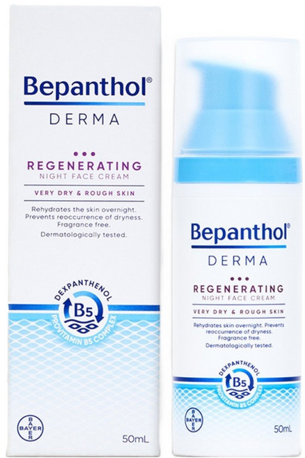 비판톨 더마 리제너레이팅 나이트 페이스 크림, 50ml, 1개