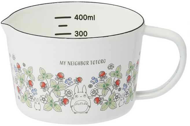 Skater 琺瑯大湯杯 450ml, TOTORO 白色, 1個