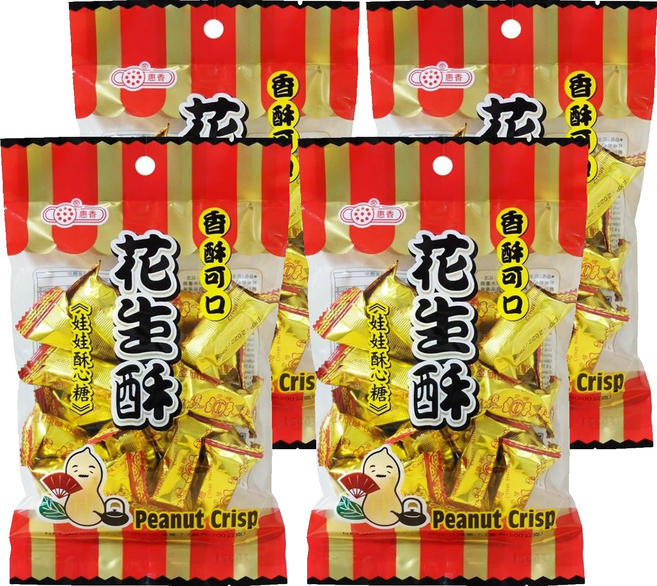惠香 花生酥, 170g, 4袋