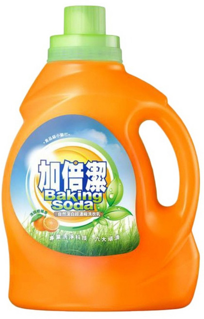 加倍潔 自然潔白洗衣乳, 5L, 1瓶