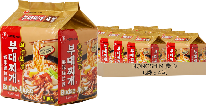 NONGSHIM 農心 部隊鍋拉麵 127g, 32包