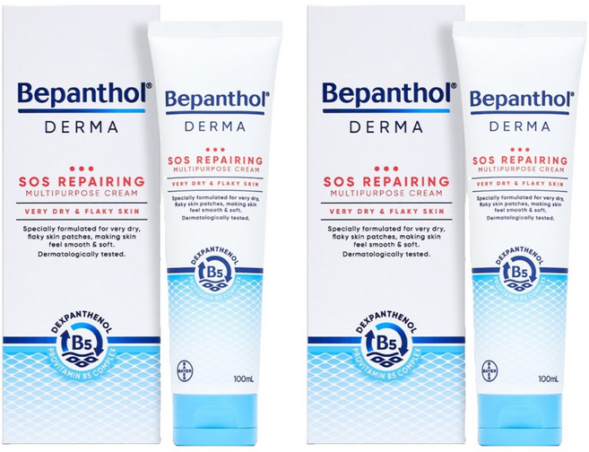 비판톨 더마 멀티 퍼포즈 크림, 2개, 100ml