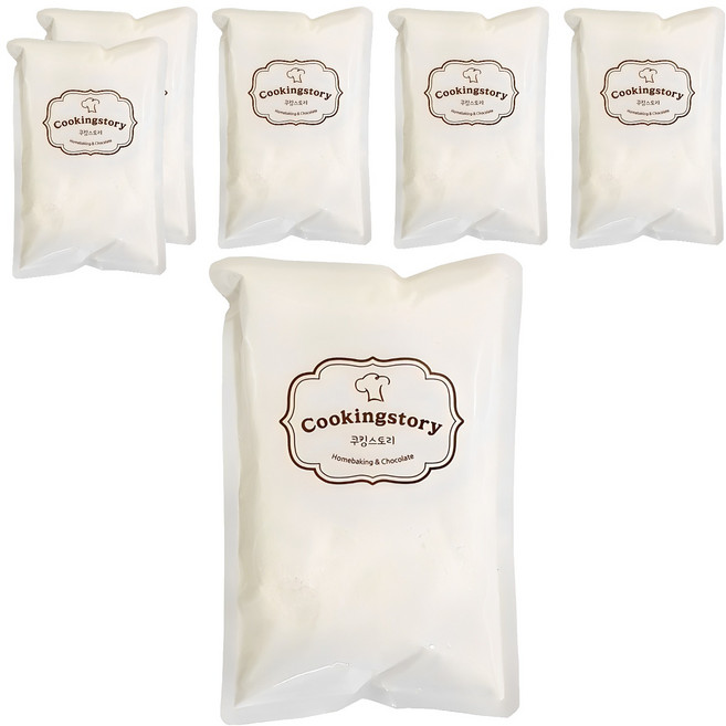 쿠킹스토리 슈크림믹스, 300g, 6개